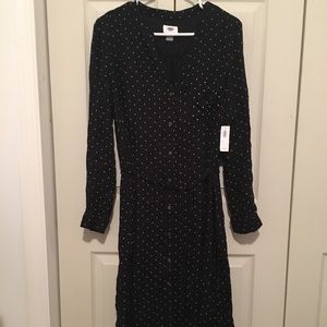 Black and White Polka Dot Dress